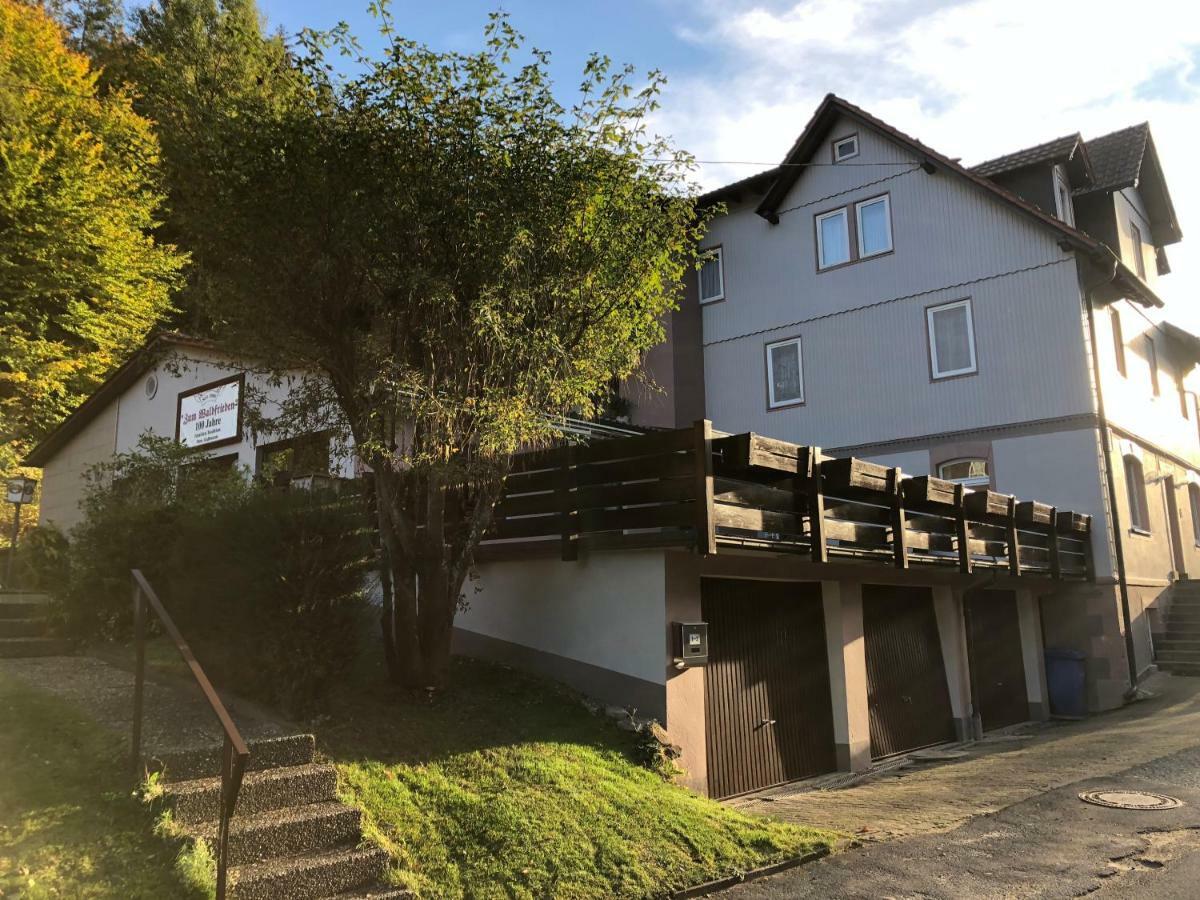 Zum Waldfrieden Hotel Neuhof  Bagian luar foto